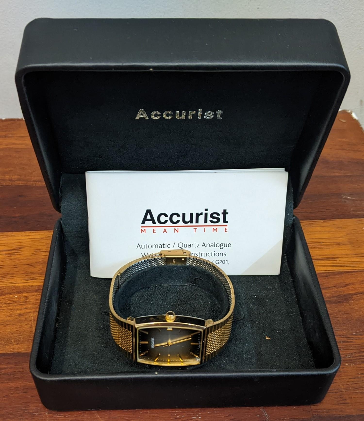 Gents wristwatches to include a boxed Accurist Meantime and Aureus Location: Cab - Image 3 of 9