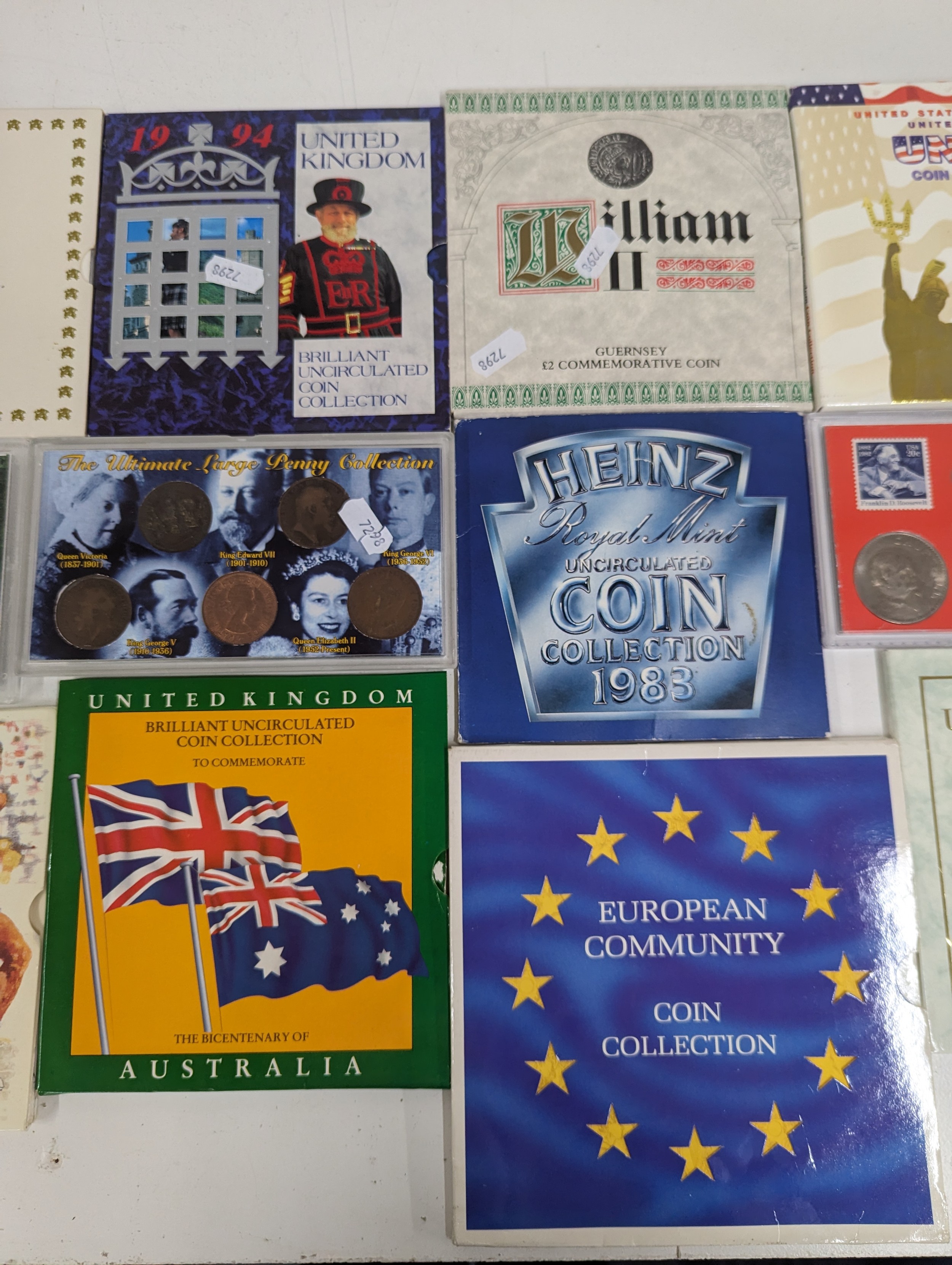 Mixed Coins - a collection of UK and world coin sets to include, 1983 Heinz Coins of the UK, 1988, - Image 4 of 5