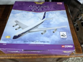 Boxed Corgi Aviation of the World model Boeing 707-336 BOAC G-AXGW 1970s from the Airline of the