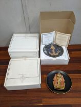 Collectors plates to include Egypt splendours of an Ancient World and six Wedgwood King Arthur