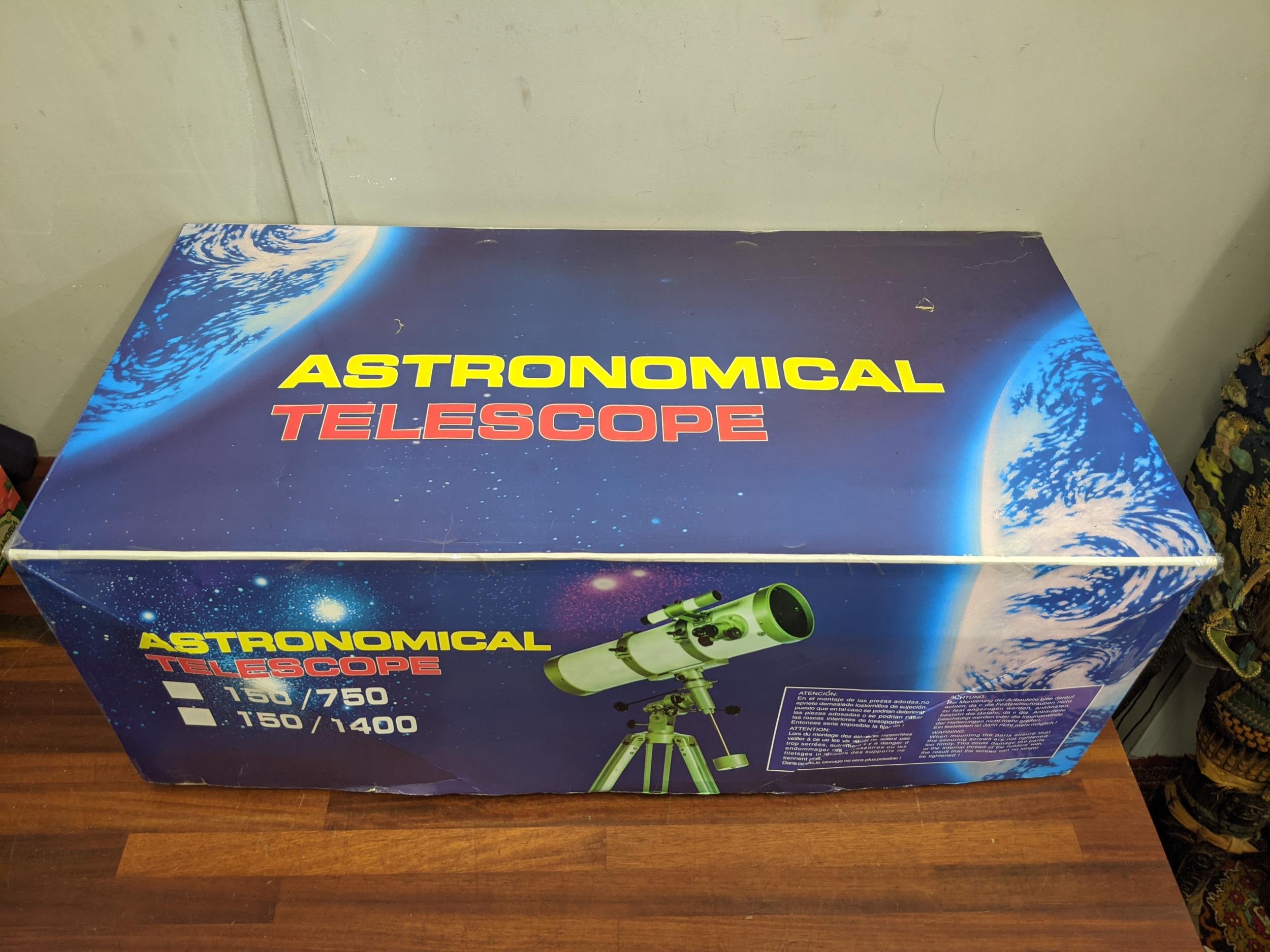 An Astronomical Tasco telescope on a stand Location: - Image 16 of 18