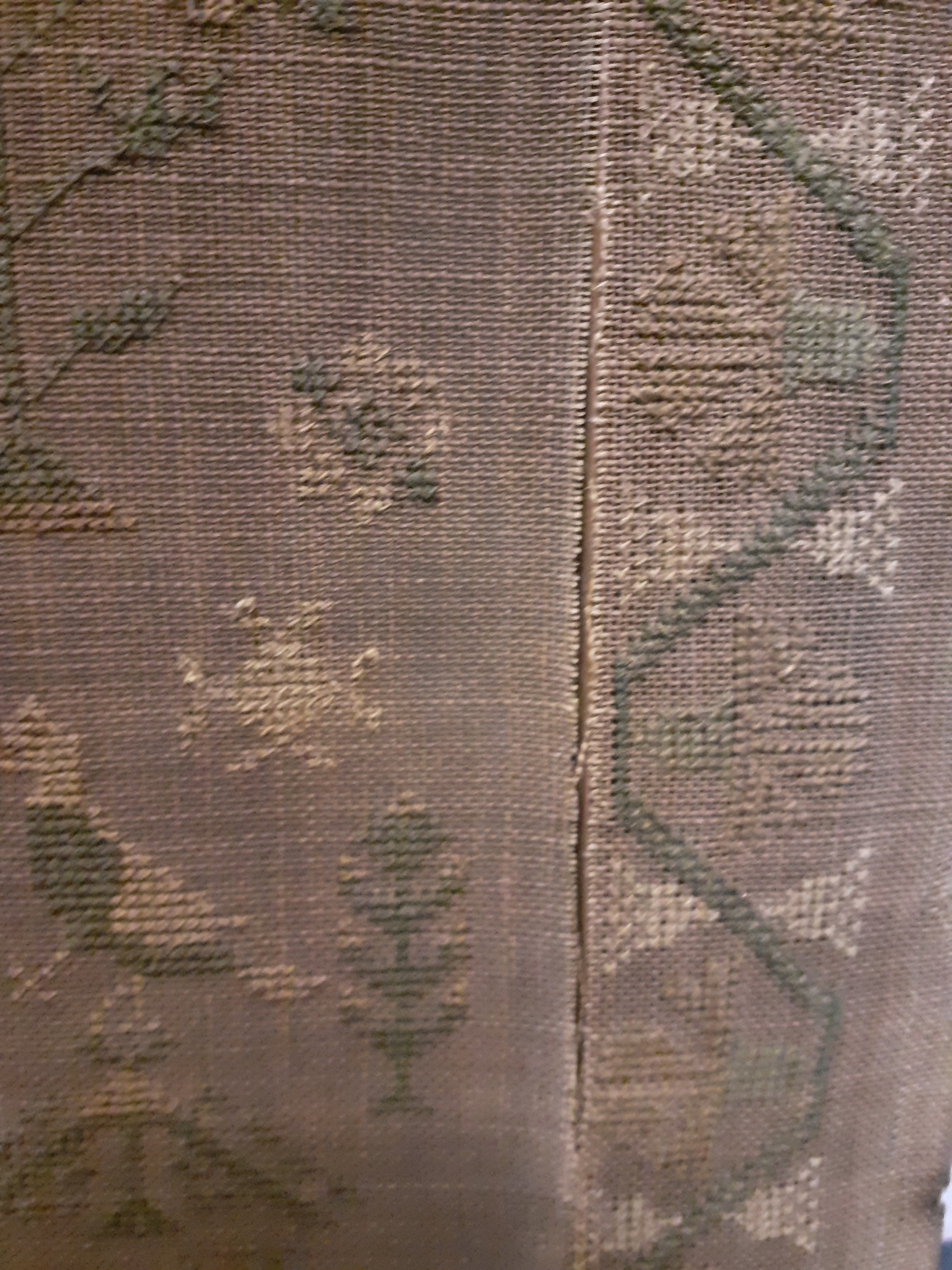 An early 19th Century sampler A/F dated 1824, worked by Sarah Bainbridge aged 14, depicting - Image 4 of 7