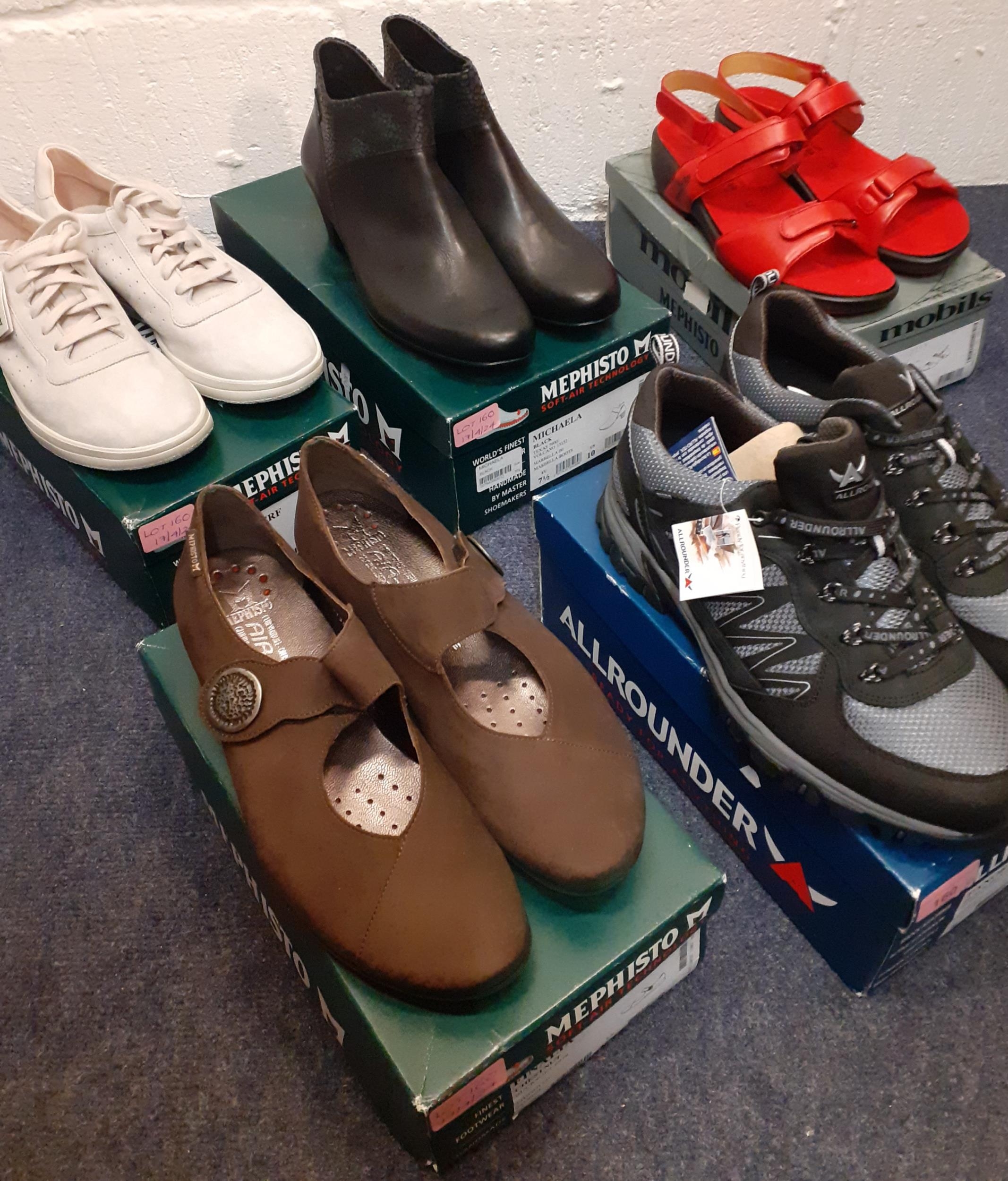 Five pairs of unisex and ladies shoes, unworn with original tags and boxes to include a pair of - Image 2 of 2