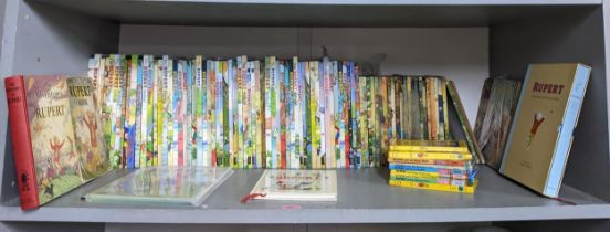 A collection of Rupert Bear annuals to include Rupert Bear Classics 2nd Ed. published 2007 with