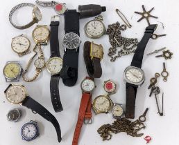 Mixed watches to include a Rotary automatic, silver and enamelled watch and others Location: