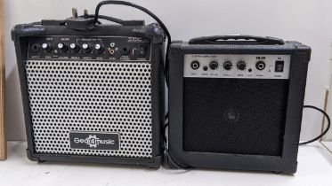 Two guitar amplifiers to include a Gear4Music and a GA-20 Location:LAM