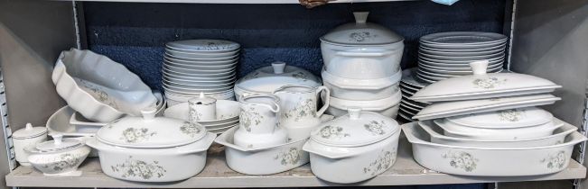 A Schmidt porcelain part dinner service Location: