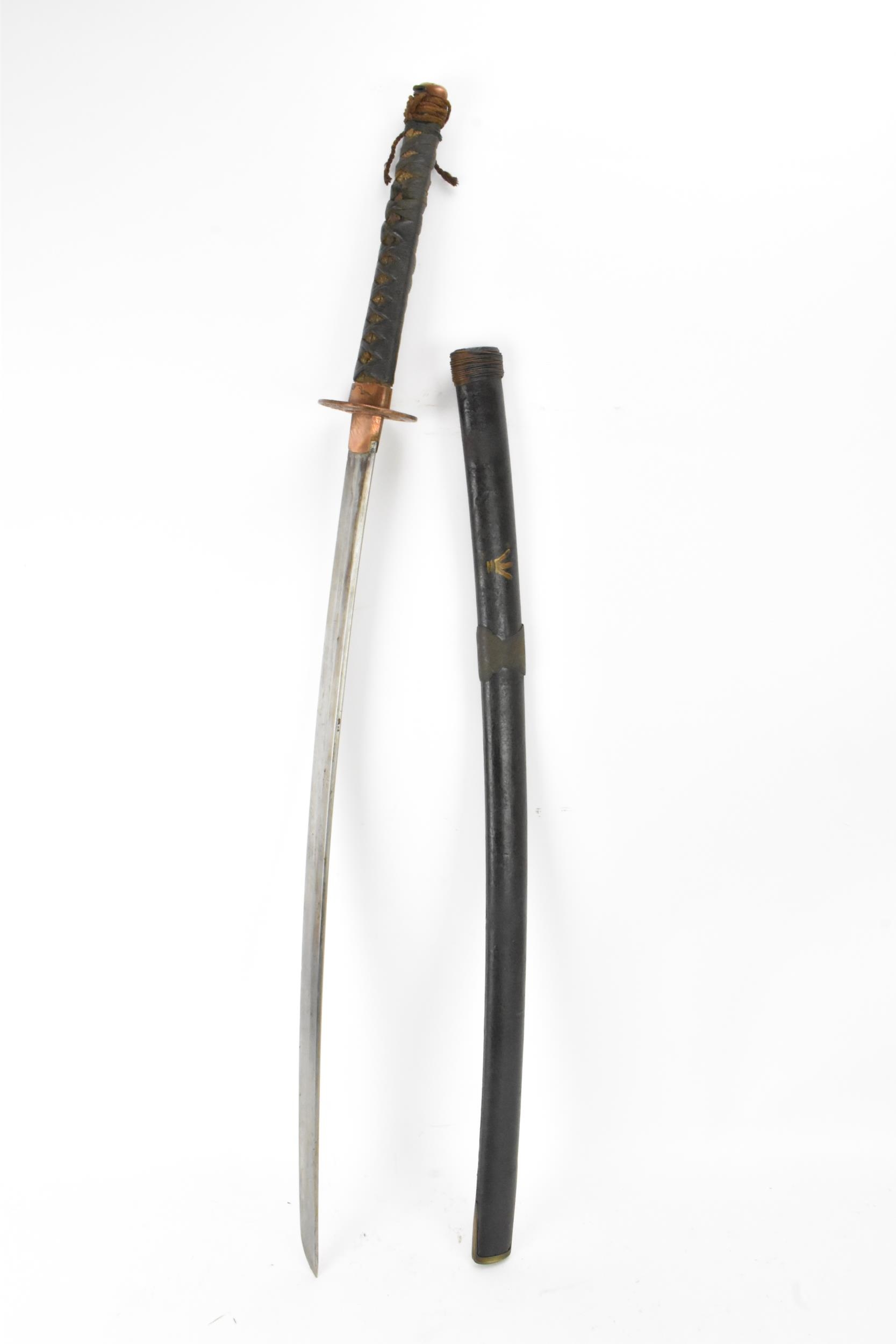 A Japanese Edo period Katana sword by Kawabe Suishinshi Masahide, circa 1750-1825, blade forged