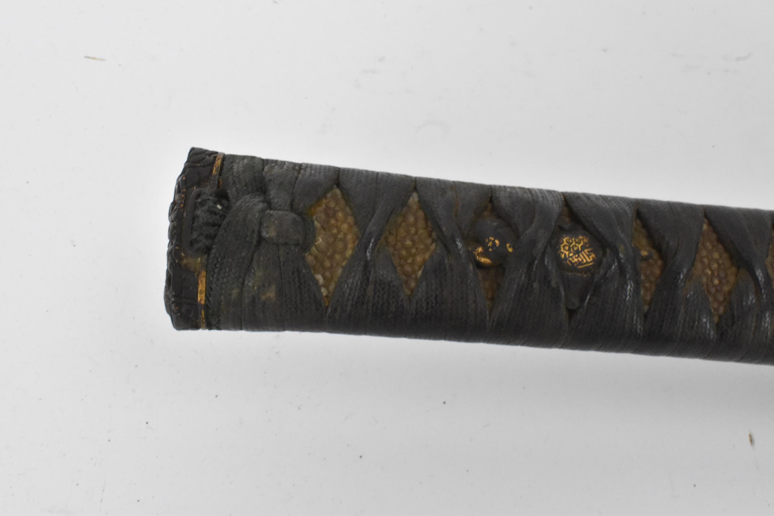 A Japanese Kamakura period Katana sword by Norimitsu of Bizen province, circa 1312, Ichimonji School - Image 7 of 21