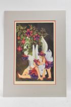 Beryl Cook (1926-2008) 'Fuchsia Fairies' signed limited edition print, numbered 606/650, 28.5cm x