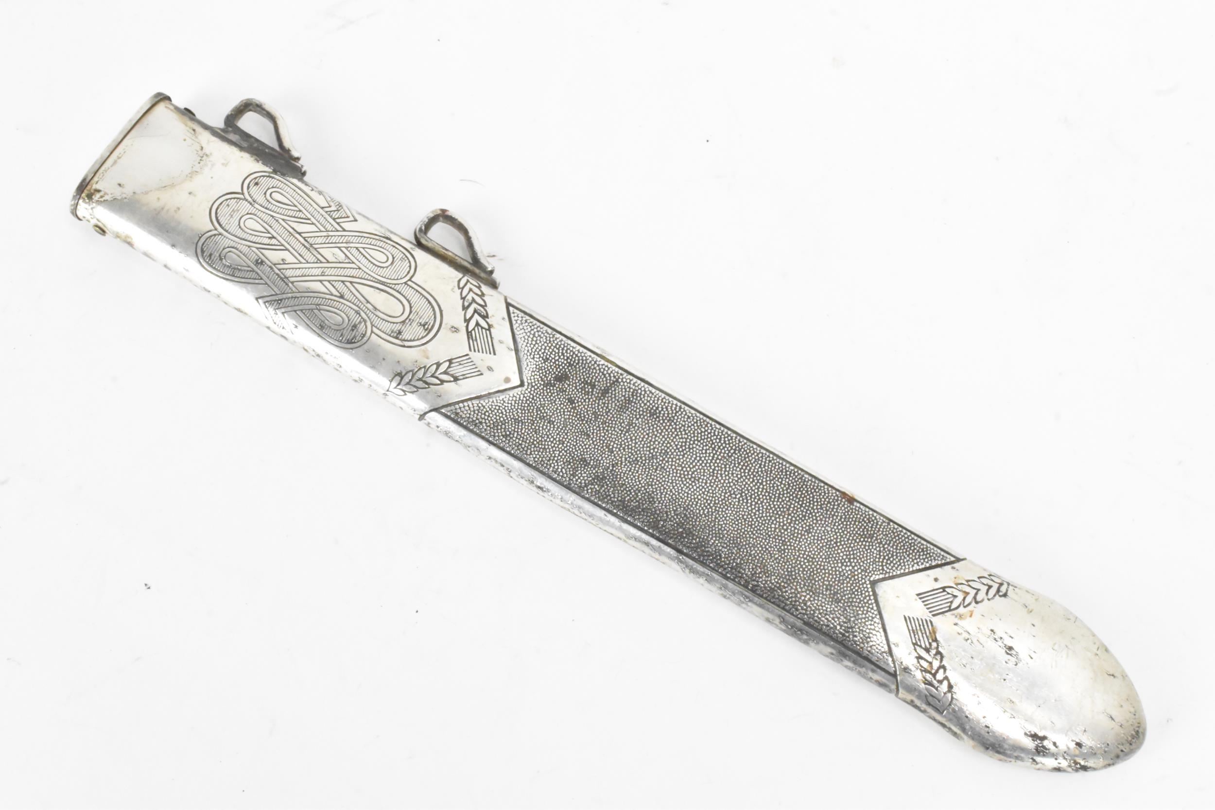 A WWII Second World War Third Reich Reichsarbeitsdienst (RAD) Labour Service Officers Dress Dagger - Image 9 of 10