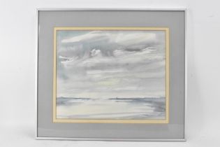 David Smith - A watercolour landscape scene entitled 'Breydon Water, Norfolk', signed and dated