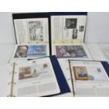 A group of four albums of First Day Covers and Coin Covers to include 2002 Golden Jubilee, The Royal