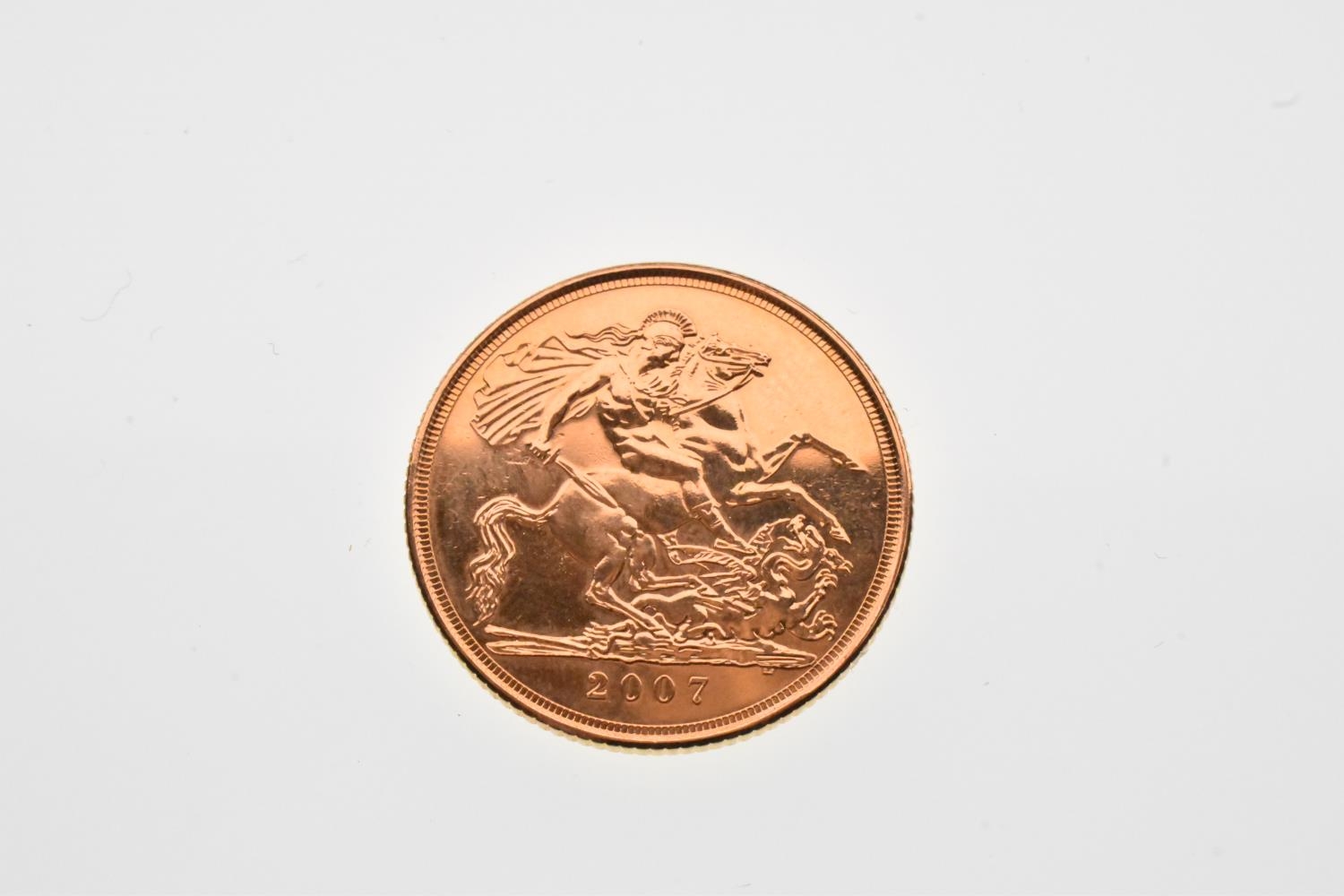 United Kingdom - Elizabeth II (1952-2022), Gold Sovereign, dated 2007,