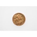 United Kingdom - Elizabeth II (1952-2022), Gold Sovereign, dated 1966, featuring Mary Gillick's