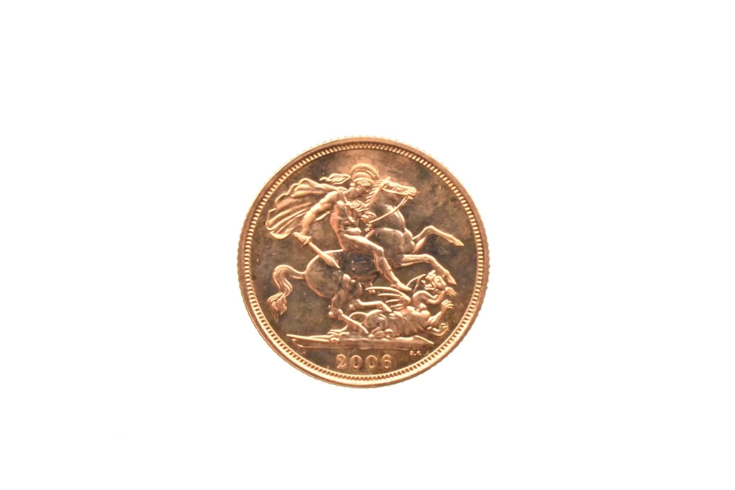 United Kingdom - Elizabeth II (1952-2022), Gold Sovereign, dated 2006,