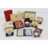 Silver Proof Coins - a collection comprising of Royal Canadian Mint 1973 Double Struck Set to