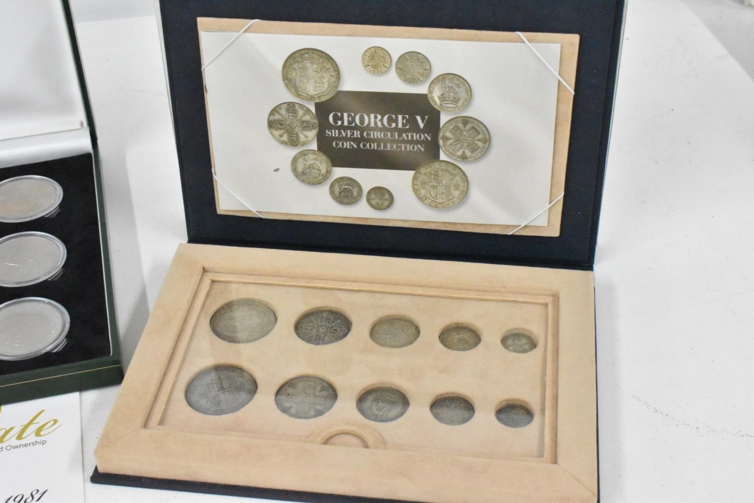 London Mint Office - 1951-1981 'The Great Britain Five-Shilling Crown Collection' in presentation - Image 4 of 4