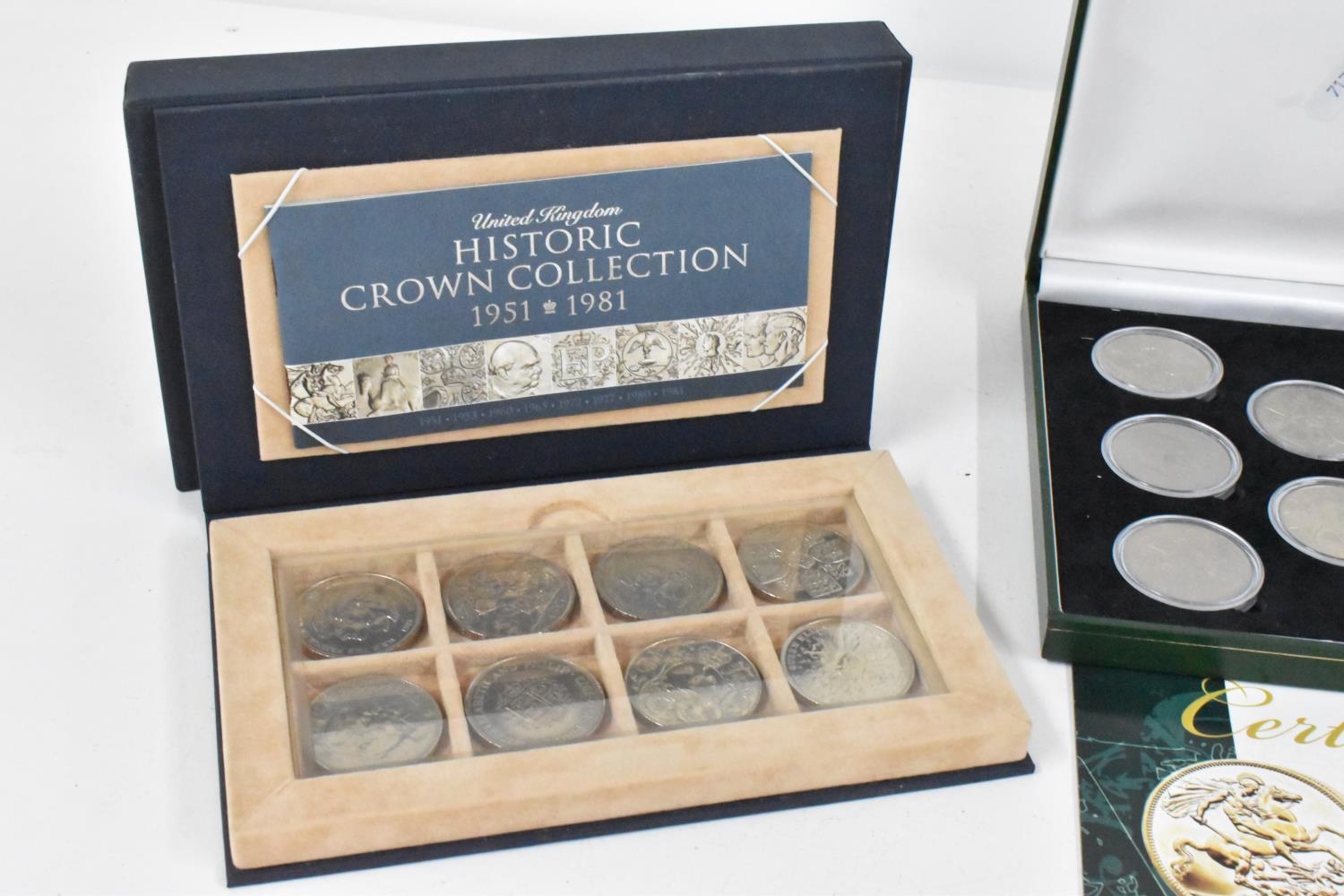London Mint Office - 1951-1981 'The Great Britain Five-Shilling Crown Collection' in presentation - Image 2 of 4