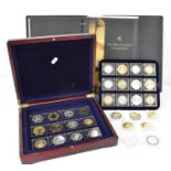 London Mint Office -'The Millionaires Collection', a set of 31 Silver and Silver with Gold Plating
