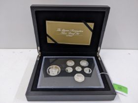 United Kingdom - Elizabeth II (1952-2022) 2013, The Queen's Coronation silver proof set, limited