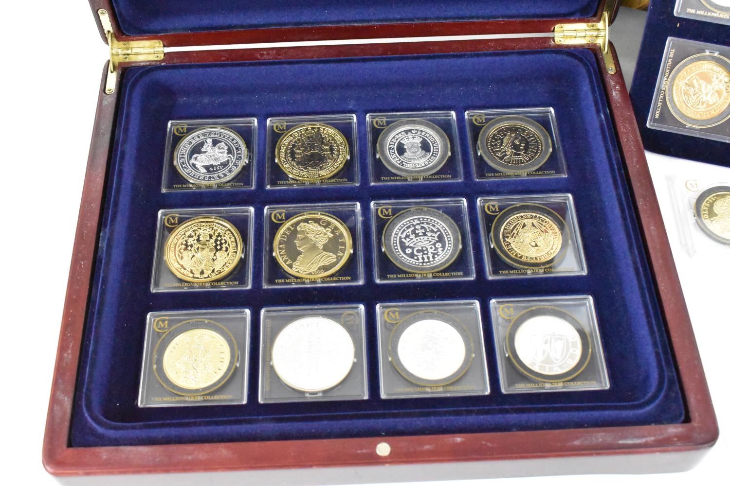 London Mint Office -'The Millionaires Collection', a set of 31 Silver and Silver with Gold Plating - Image 2 of 4