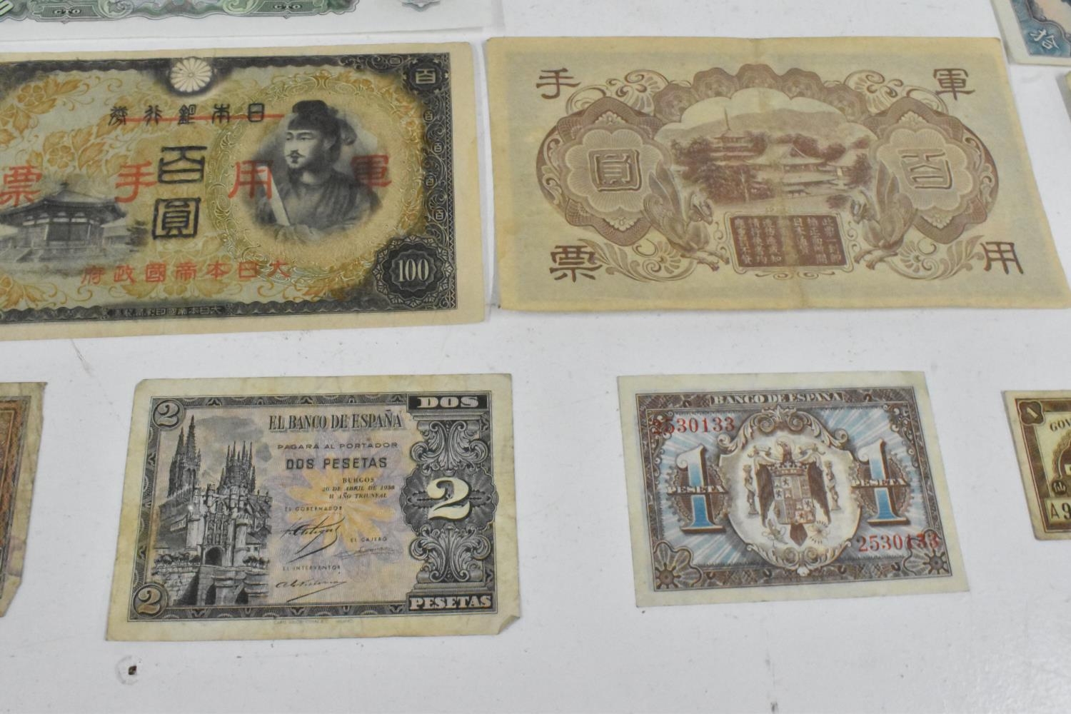 Banknotes - A collection of 19th Century and later banknotes from around the world to include, - Image 16 of 19