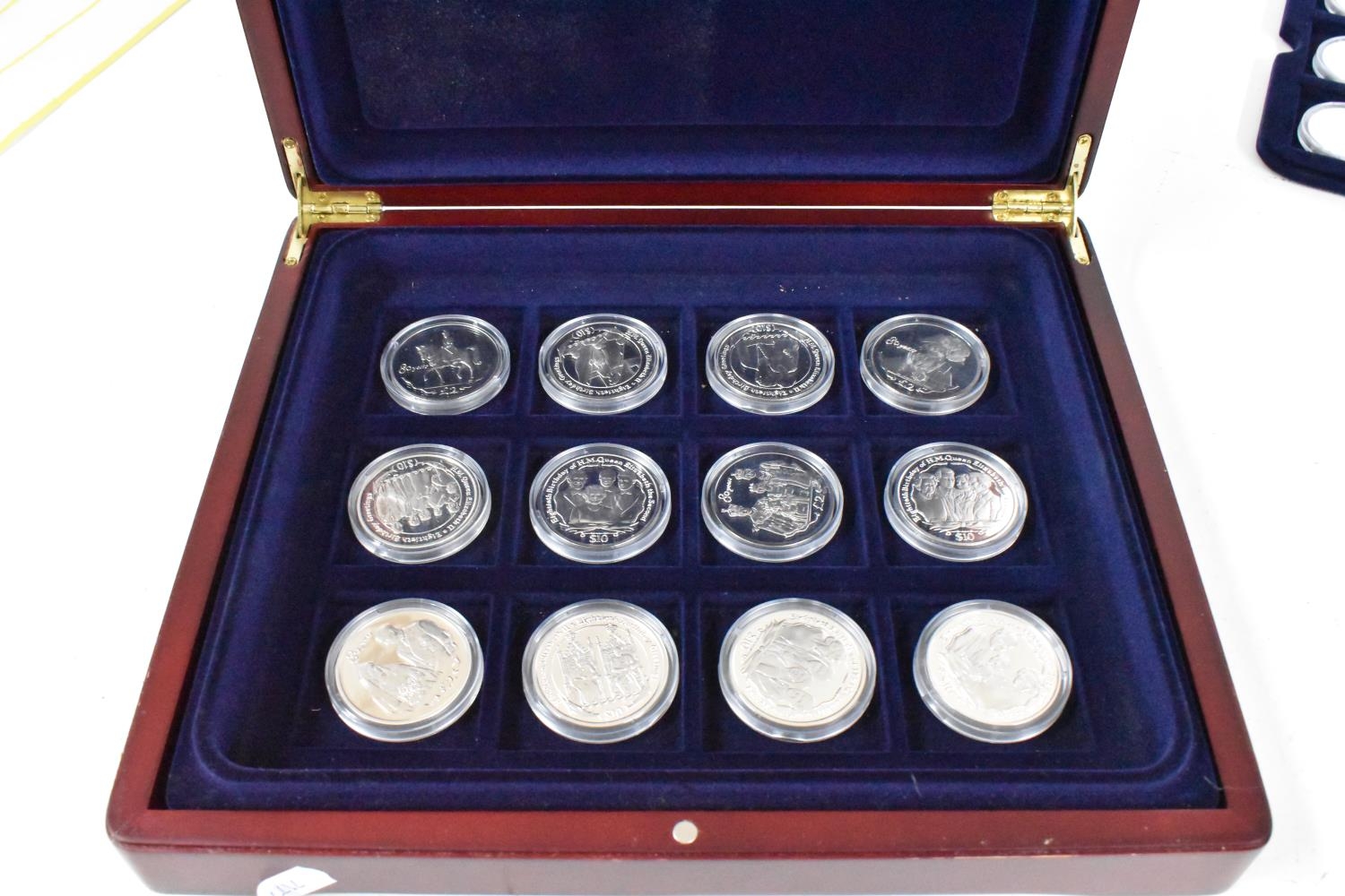 'Eightieth Birthday of Her Majesty Queen Elizabeth II Silver Proof Collection', comprising of 24 - Image 2 of 3