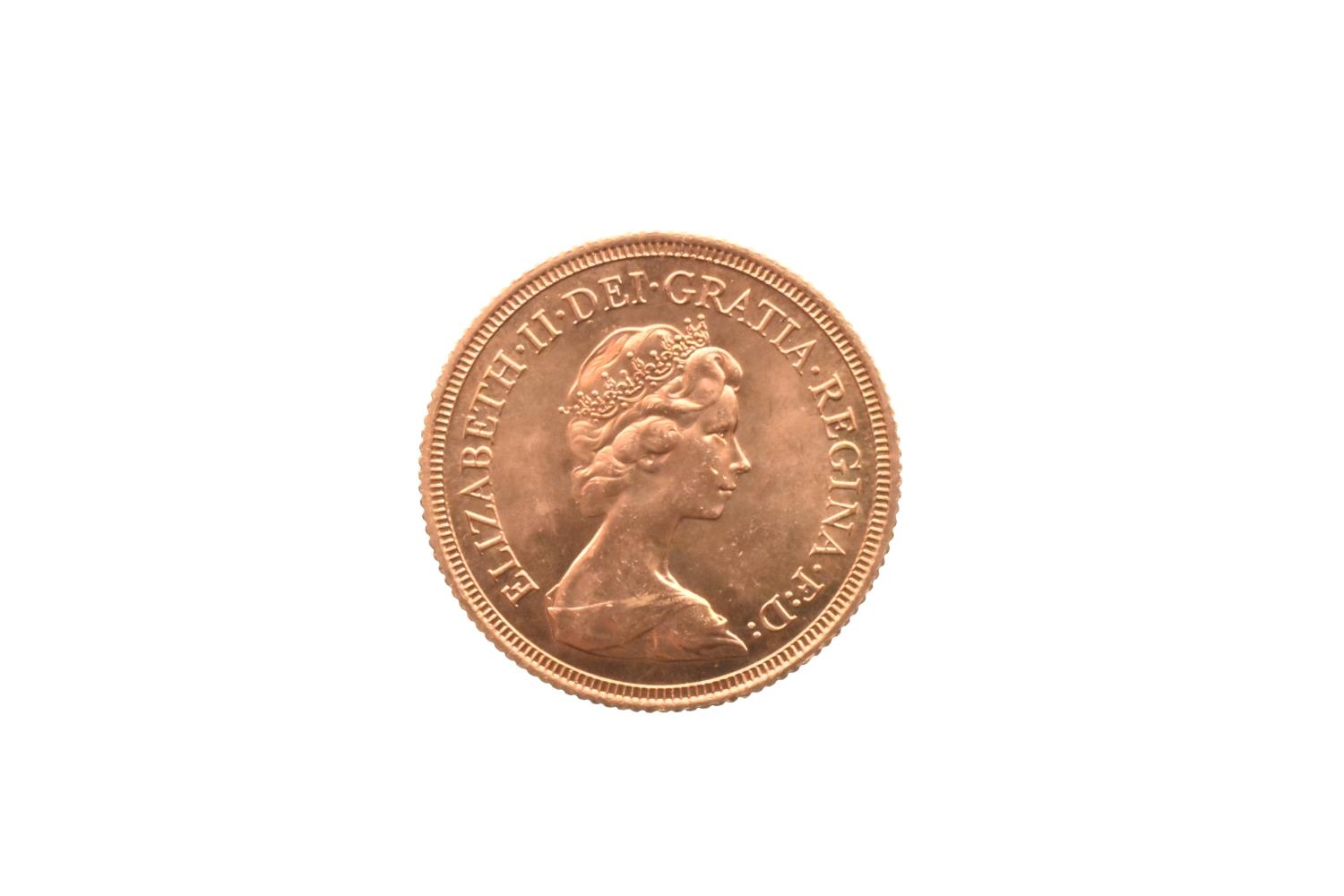 United Kingdom - Elizabeth II (1952-2022), Gold Sovereign, dated 1979, - Image 2 of 2