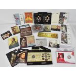 A collection of Royal Mint and other Brilliant Uncirculated Coin sets and others to include, UK 1948