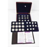 London Mint Office - 'The Silver Commemorative Collection', comprising of 34 silver coins to
