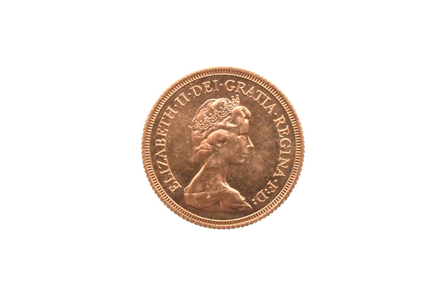 United Kingdom - Elizabeth II (1952-2022), Gold Sovereign, dated 1979, - Image 2 of 2