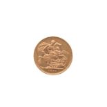 United Kingdom - Victoria (1837-1901), Gold Sovereign , dated 1876, London mint,