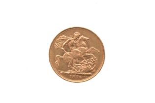 United Kingdom - Victoria (1837-1901), Gold Sovereign , dated 1876, London mint,