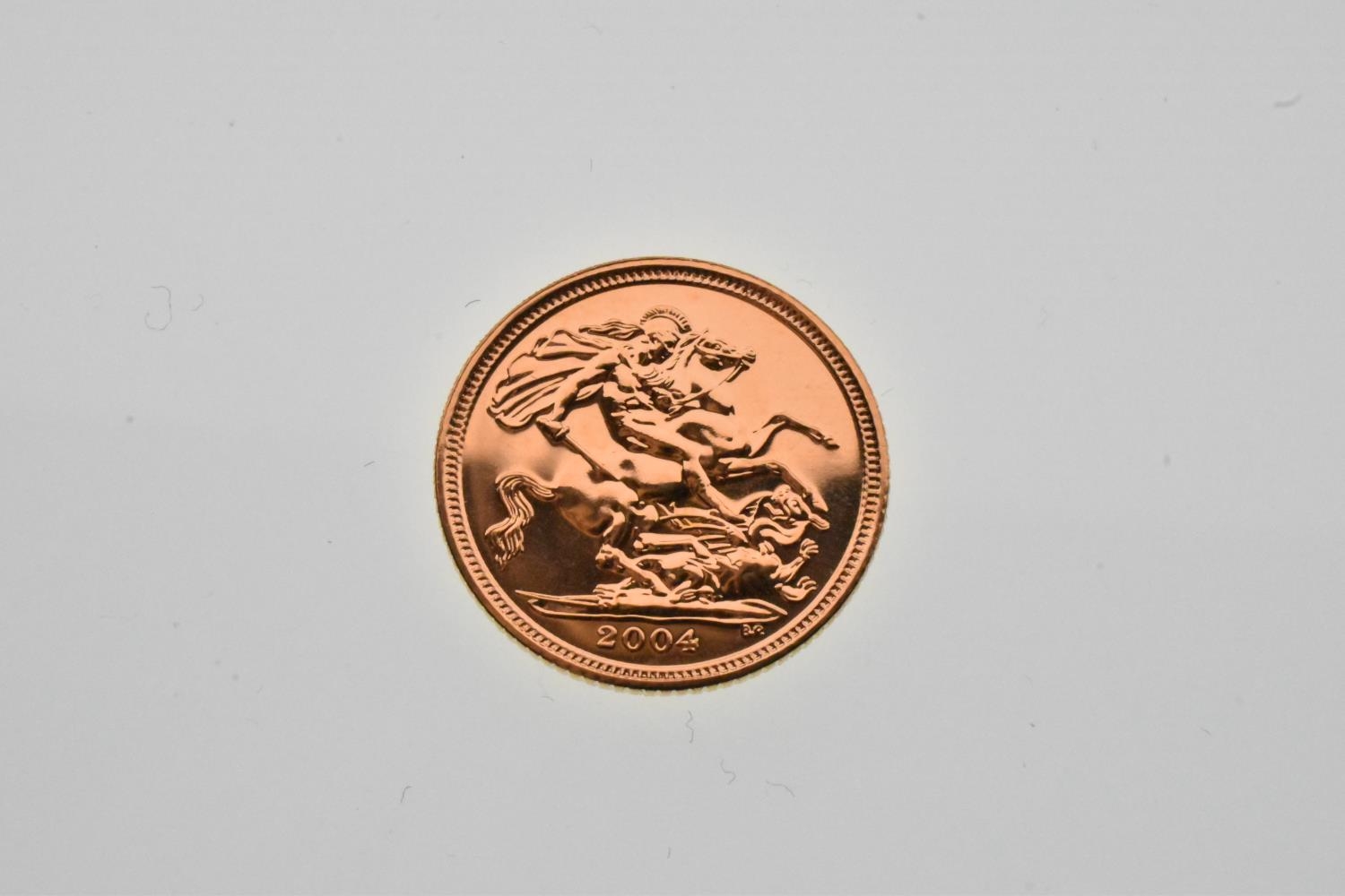 United Kingdom - Elizabeth II (1952-2022), Gold Half Sovereign, dated 2004, - Image 3 of 3