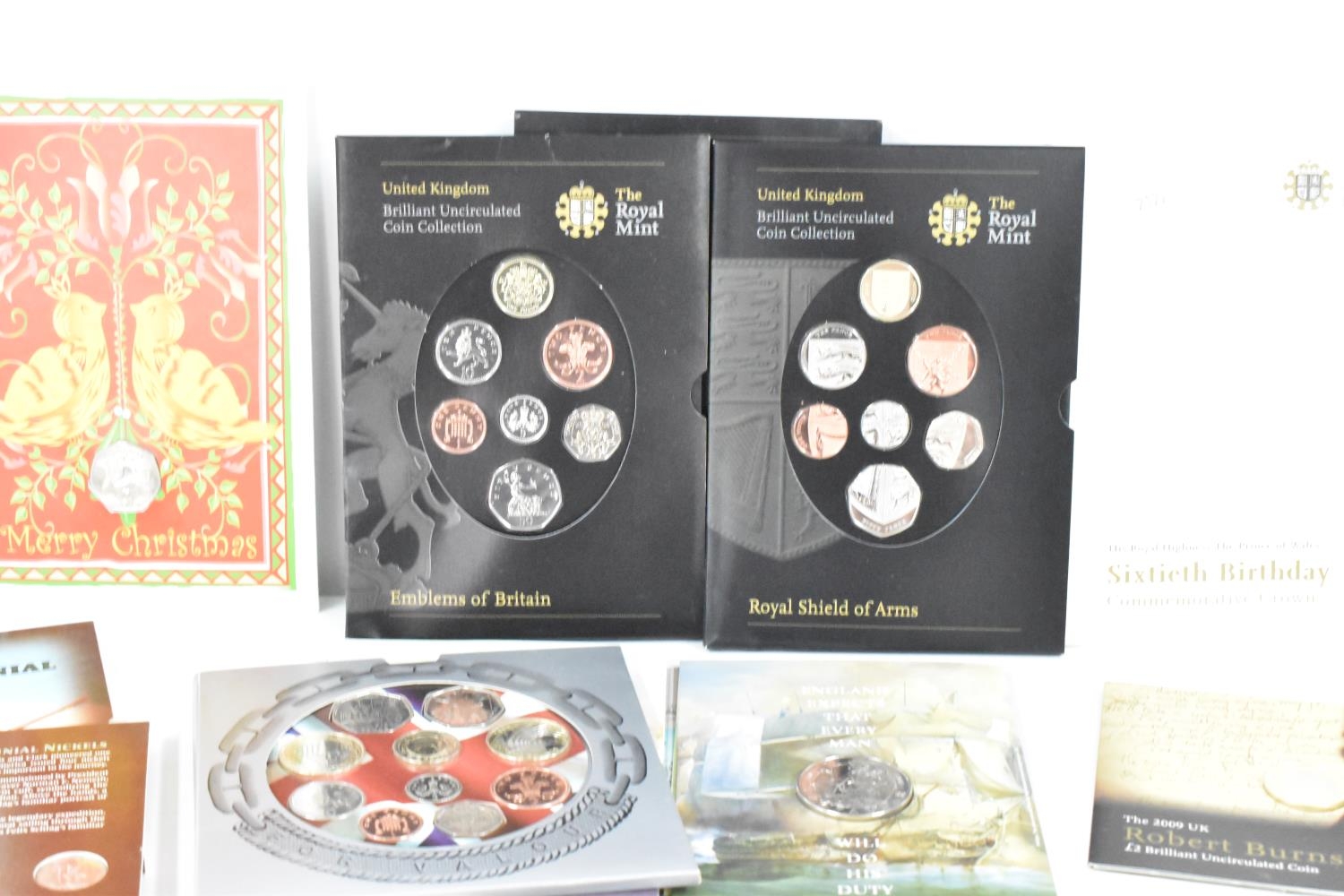 A collection of Royal Mint and other Brilliant Uncirculated Coin sets and others to include, UK 1948 - Image 2 of 10