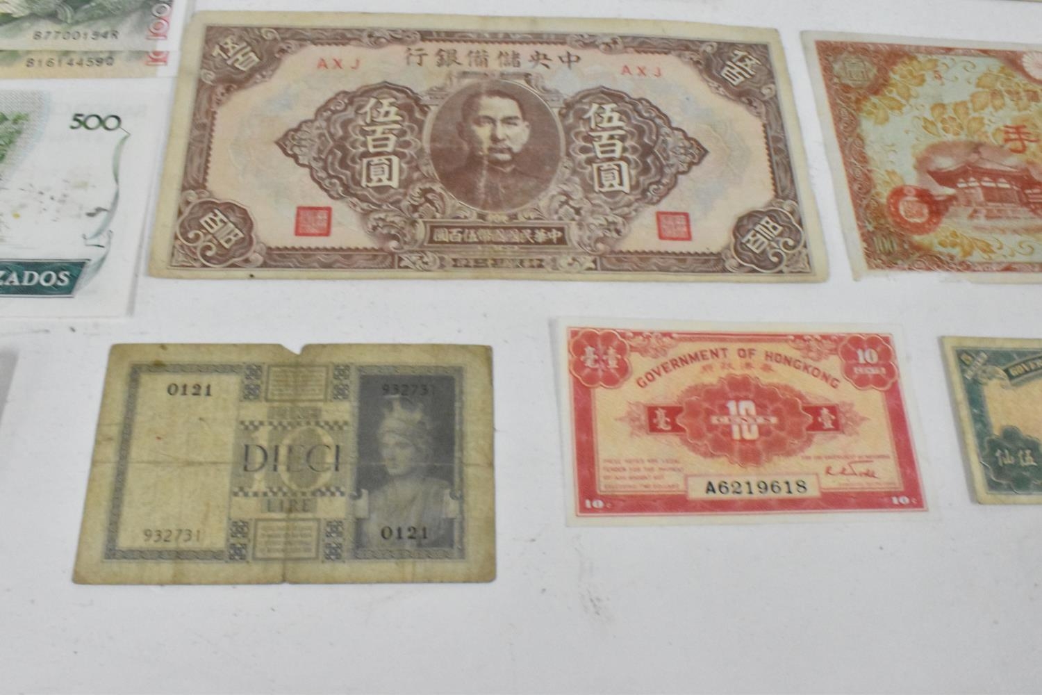 Banknotes - A collection of 19th Century and later banknotes from around the world to include, - Image 14 of 19