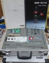 Two aluminium cased Basf Zinsser Analytic minilabs with manuals Location: If there is no condition