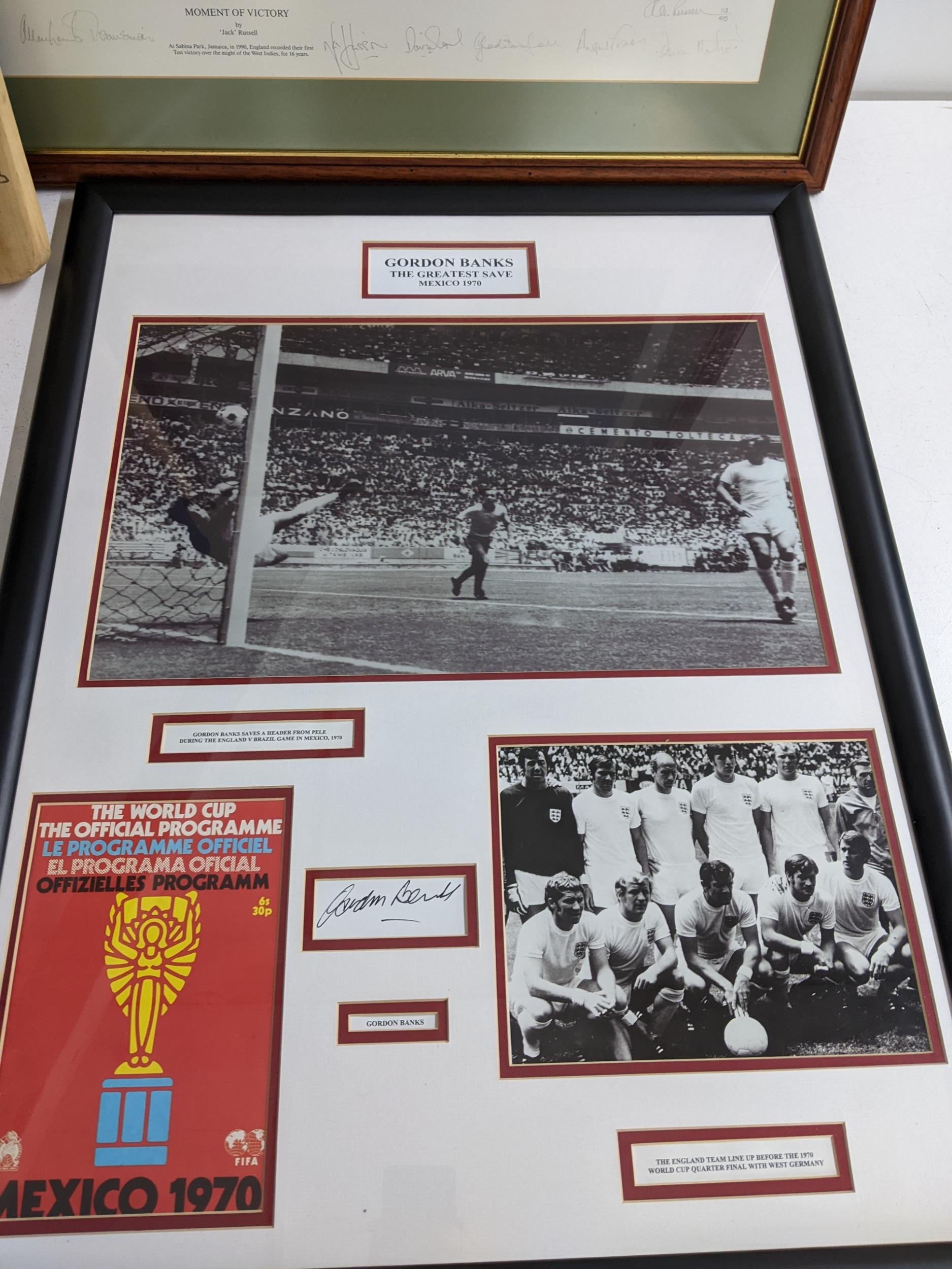 Sporting related framed pictures to include 'moment of victory' by Jack Russell framed images of - Image 5 of 6