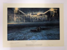 Richard Taylor 'The Great Escape' a limited edition print with two signatures, published by The
