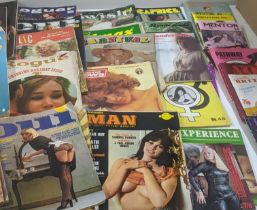 Approx 40 erotic magazines to include Carnival, Mentor, Climax and others Location: If there is no
