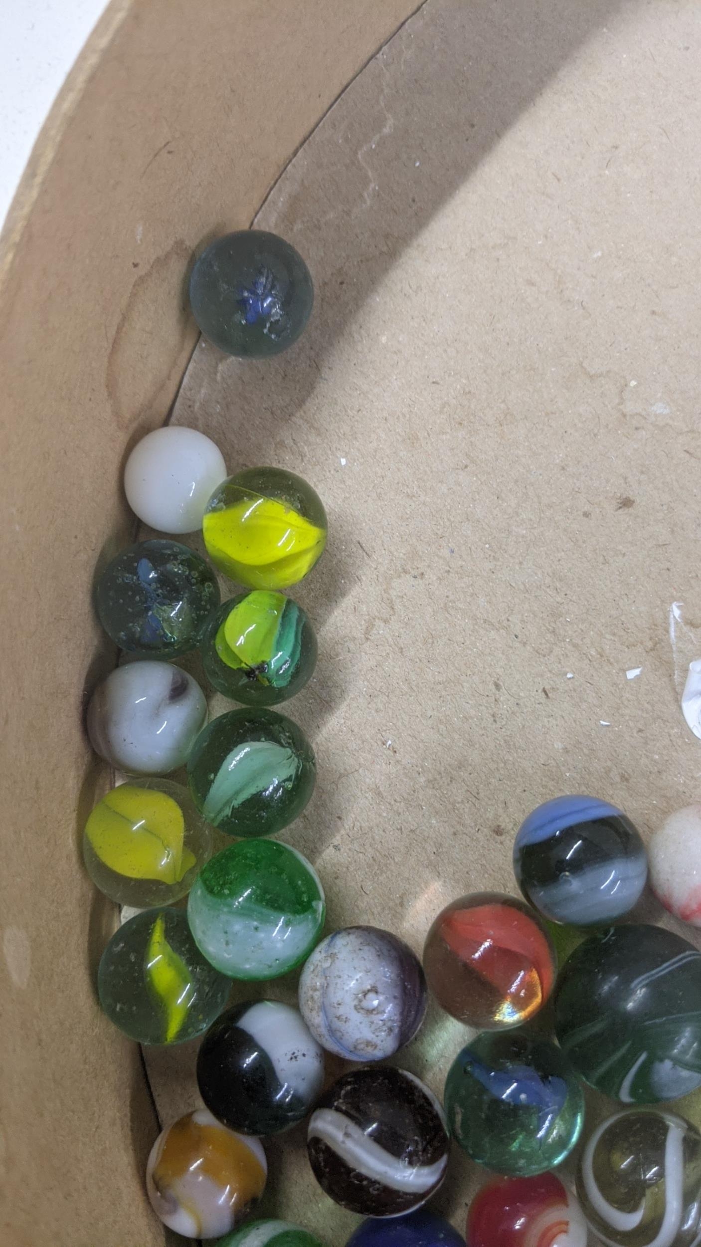 A variety of Victorian and later marbles, housed in three glass jars Location: If there is no - Image 7 of 8