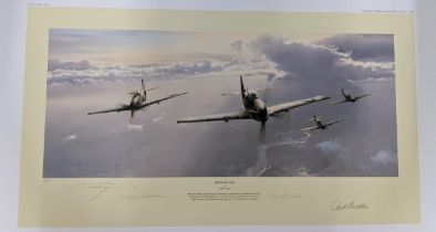Two Robert Taylor limited edition prints with signatures and certificates of authenticity 'Open