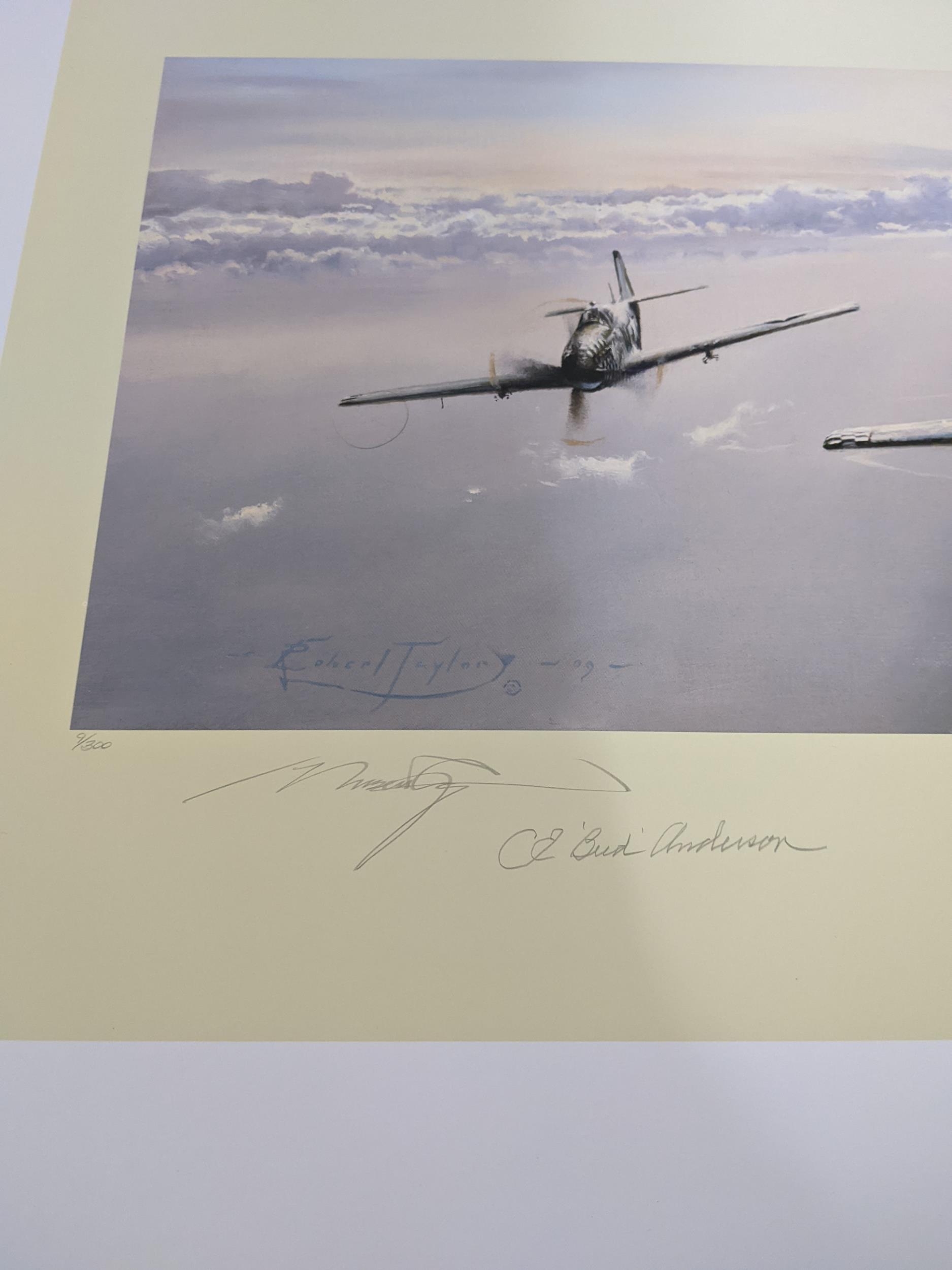 Two Robert Taylor limited edition prints with signatures and certificates of authenticity 'Open - Image 2 of 8