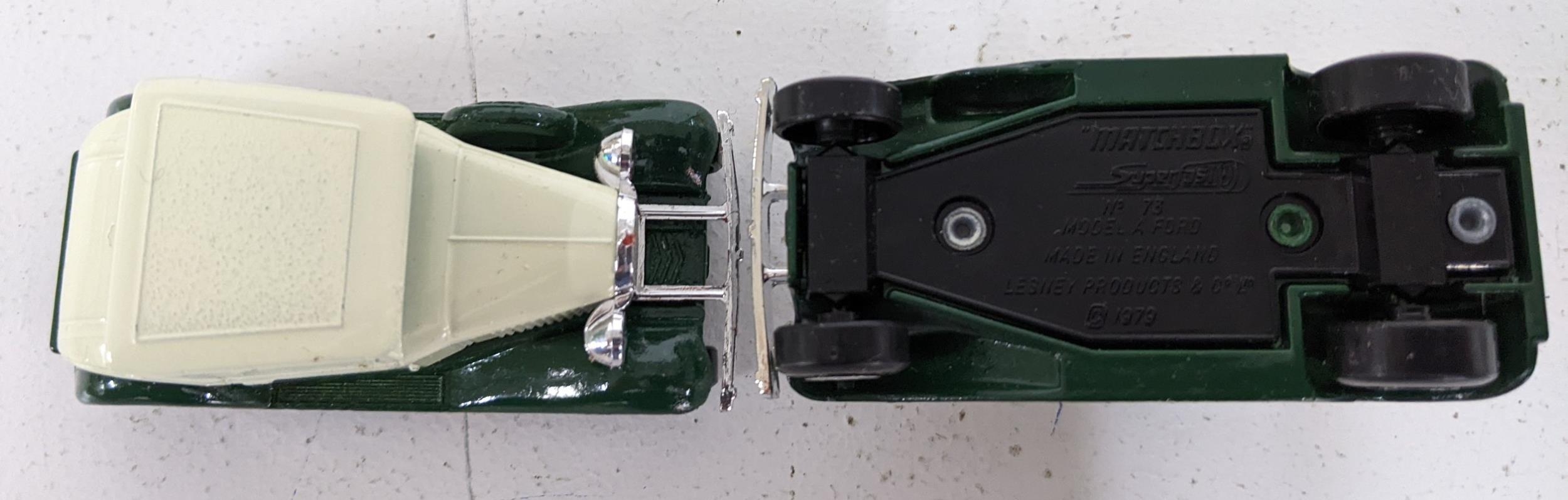 Two boxed Matchbox diecast model cars both of No 73, Ford model A Location: If there is no condition - Image 3 of 3