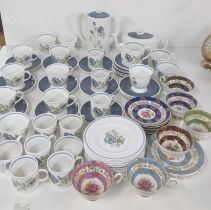 Susie copper to include a part tea and coffee service to include a tea and coffee port, cream jug,