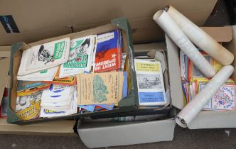 Five boxes of Speedway programmes domestic league and international venues with Oxford Speedway
