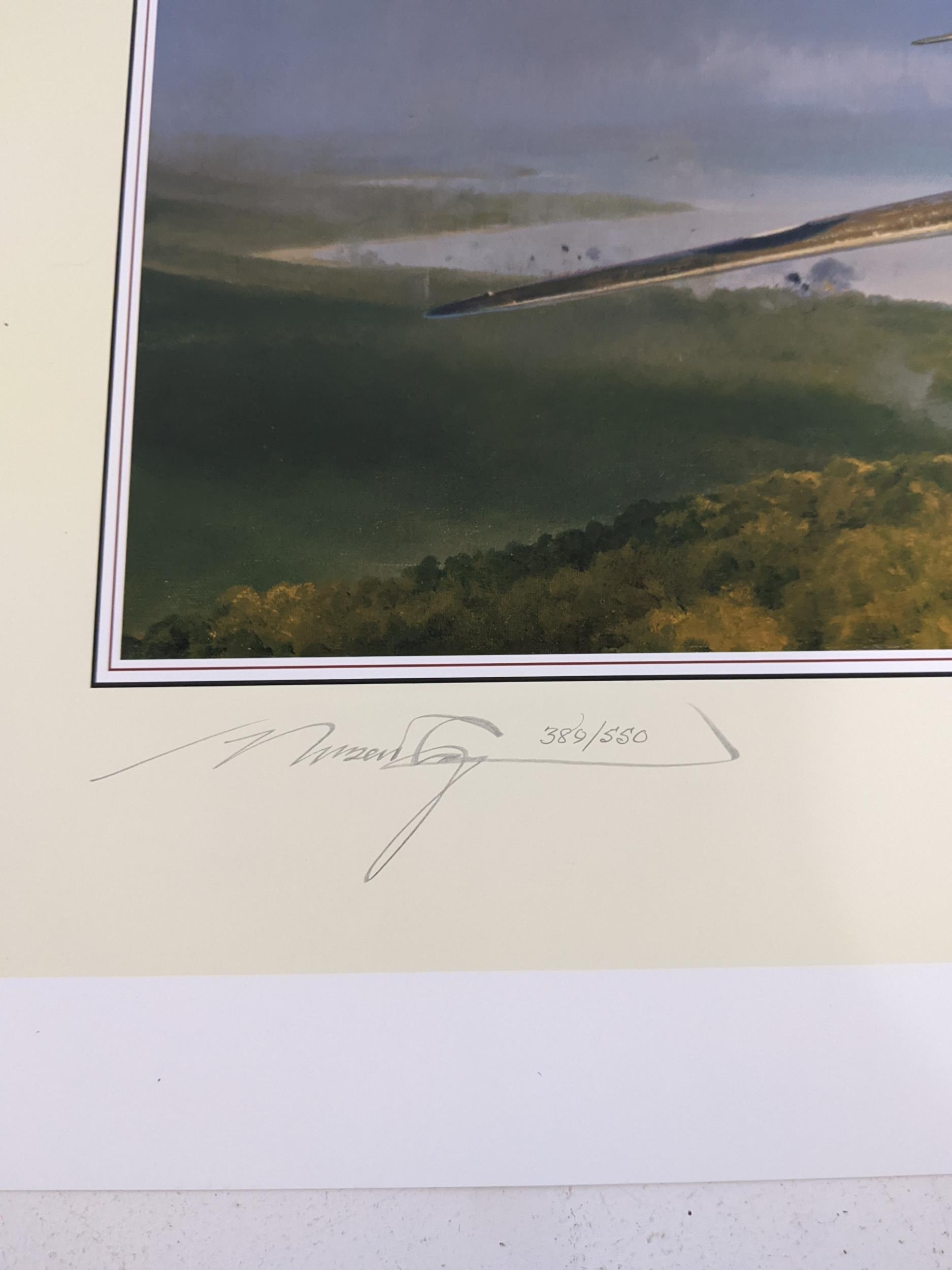 Robert Taylor 'Milne Bay - The Turning Point' limited edition print with three signatures and - Image 7 of 8