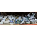 A mixed lot of ceramics to include a collection of jelly moulds, Wedgwood Jasper wares, and other