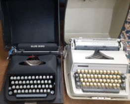 Two vintage typewriters. Location:BWR